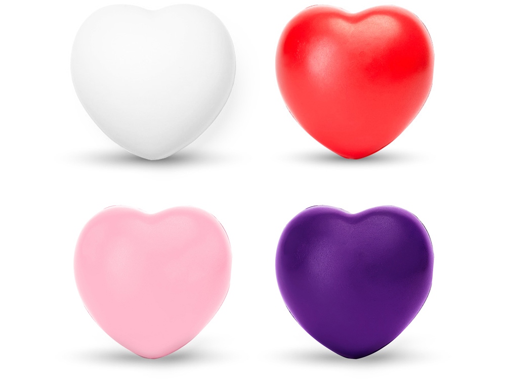 Антистресс BIKU в форме сердца, розовый