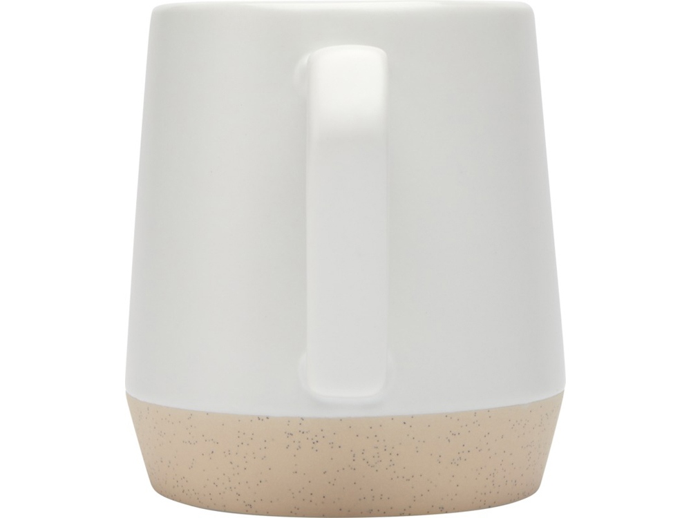 Dolce керамическая кружка объемом 300 мл с матовой отделкой, белый