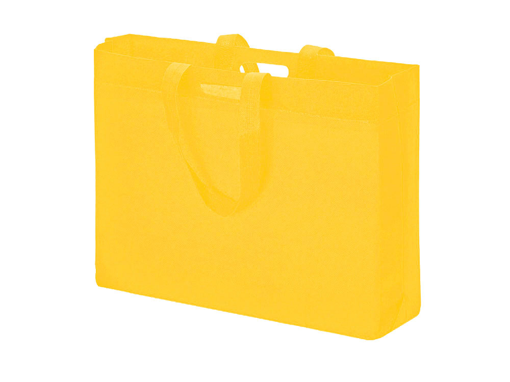 Сумка для покупок из спанбонда Scope, 455*160*380 с ручкой 550/30 мм, желтый
