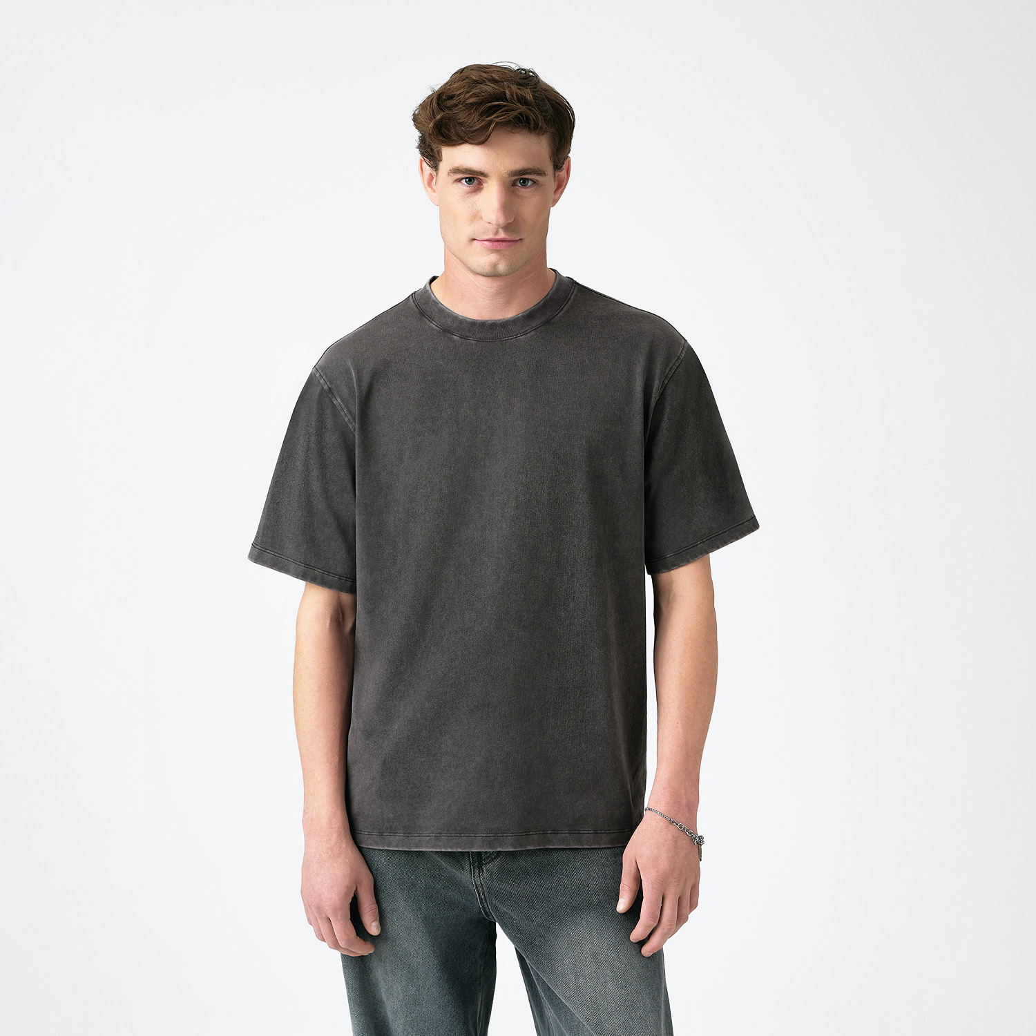 Футболка унисекс Драйв (Drive), 240гр., серая с варкой, размер 3XL/4XL