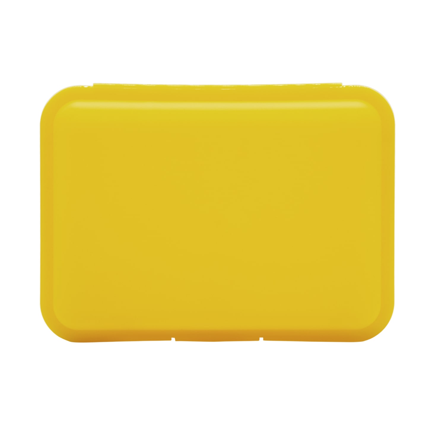 Ланч-бокс Uno Blue line с защелкивающейся крышкой (желтый)