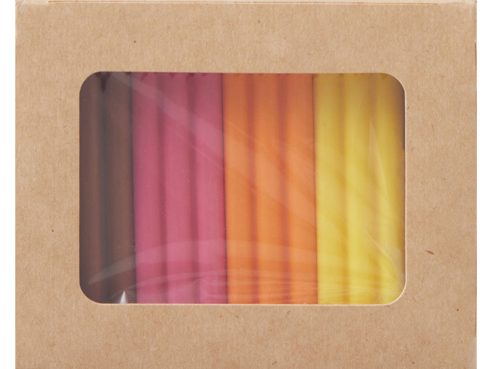 Набор Съедобный пластилин 4 кусочков (без ножа)