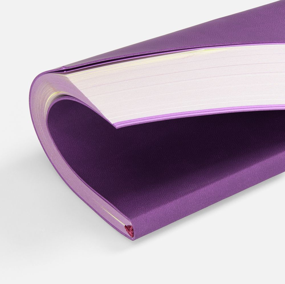 Ежедневник Flat, недатированный, фиолетовый, ver.2 Ежедневник Flat, недатированный, фиолетовый, ver.2