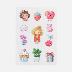 Стикерпак UV-DTF Thematic, для девочек