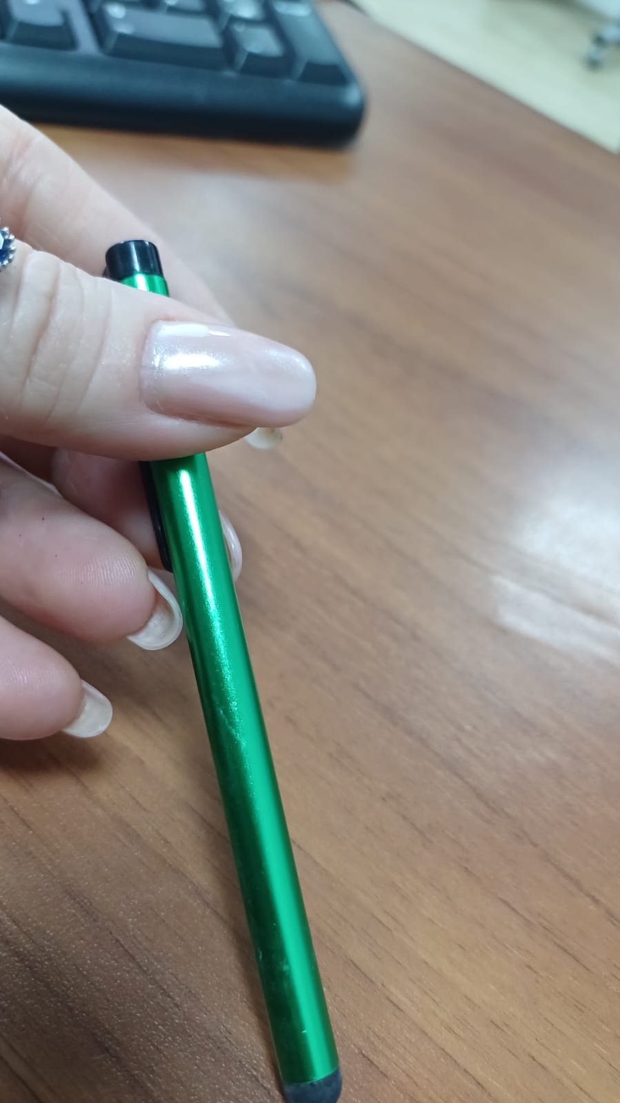 Стилус металлический Touch Smart Phone Tablet PC Universal, зеленый (Р) Стилус металлический Touch Smart Phone Tablet PC Universal, зеленый (Р)