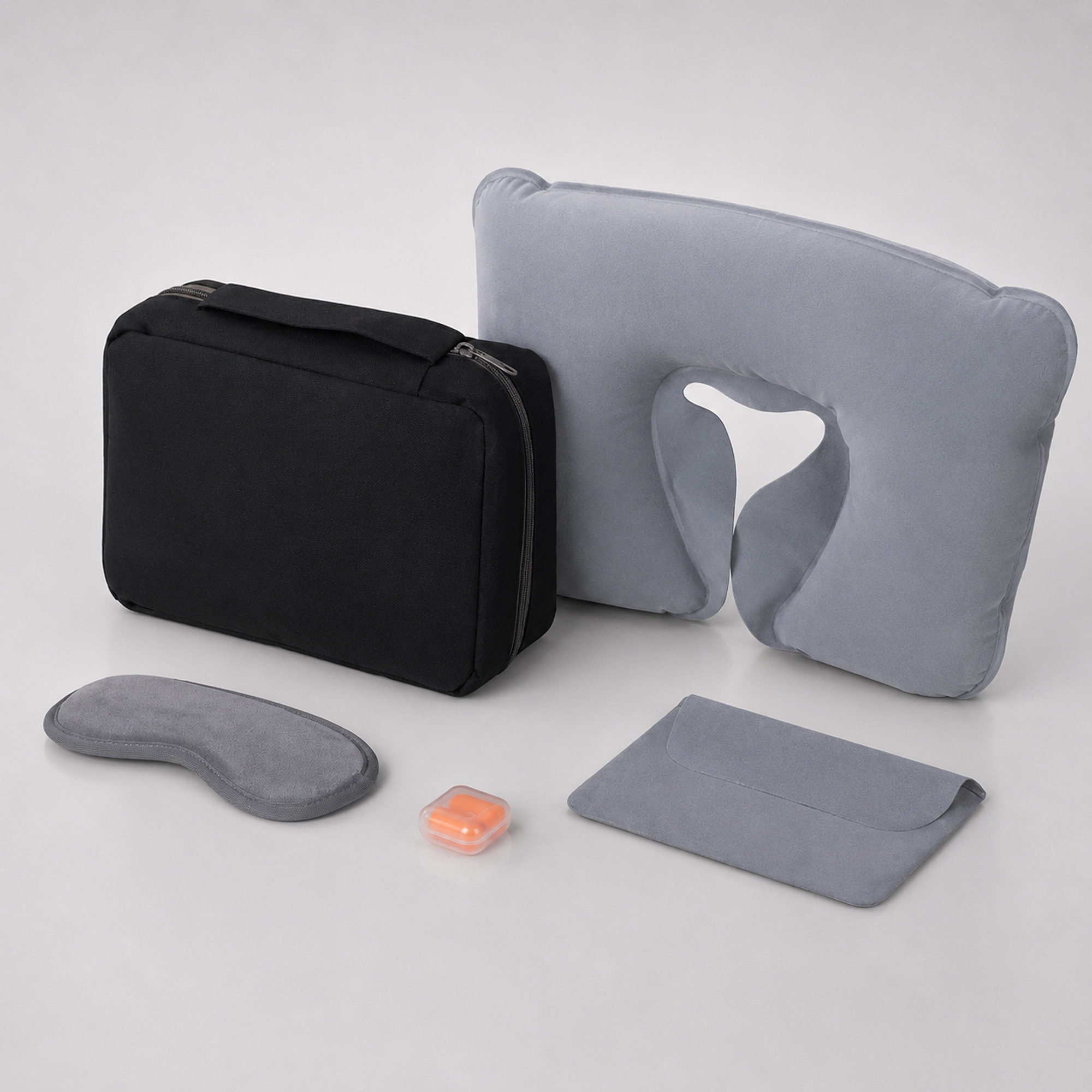 Набор для путешествий Comfy Flight, черный
