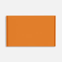 Лейбл из ПВХ Dzeta, XL, оранжевый Лейбл из ПВХ Dzeta, XL, оранжевый