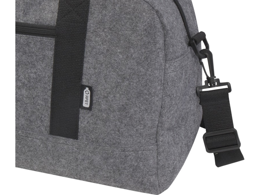 Спортивная сумка из переработанного материала Felta, 35 л, средне-серый