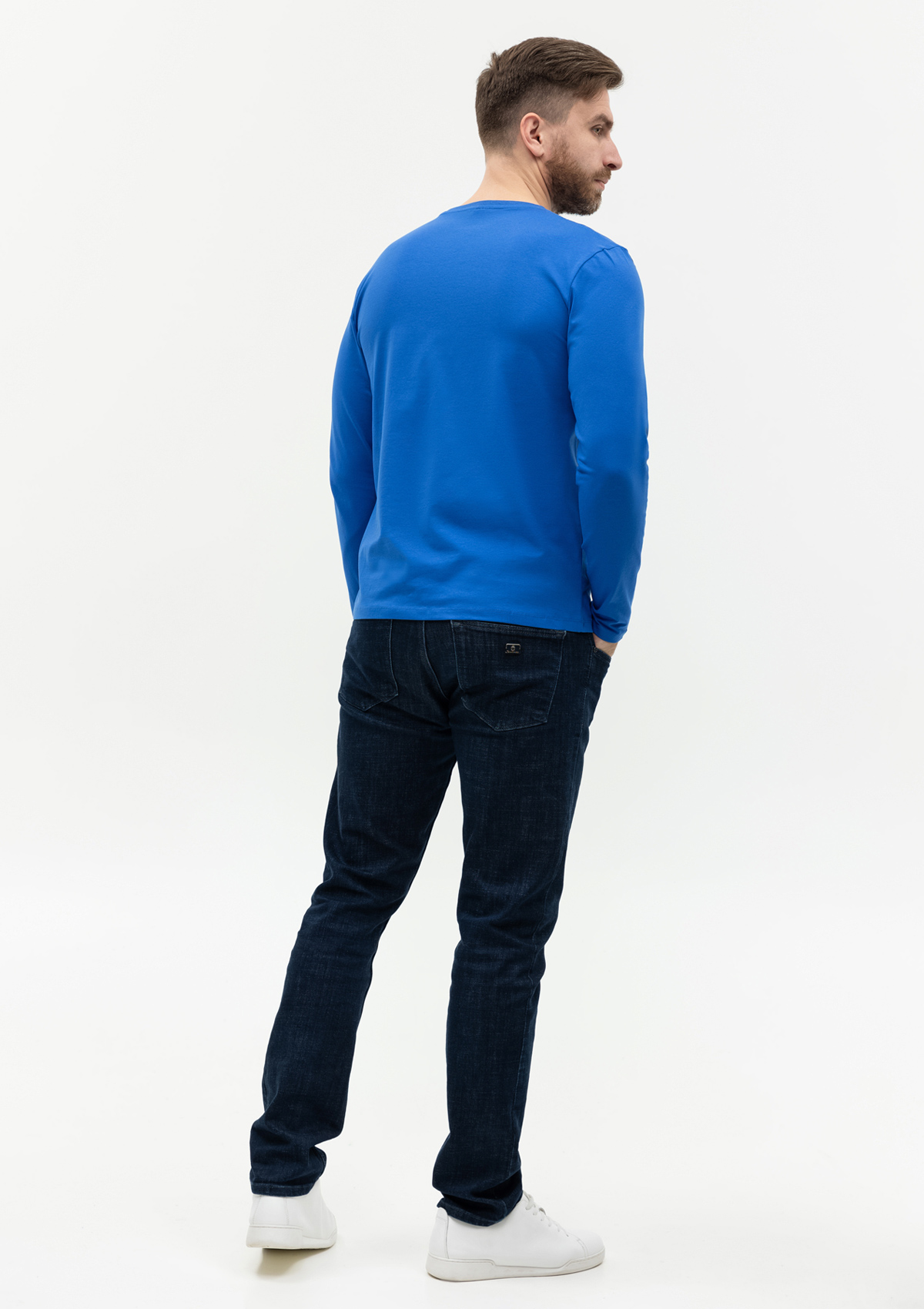 Футболка унисекс с длинным рукавом STAN хлопок/эластан 180, 35