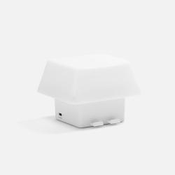 Светильник с подставкой для смартфона Knoppi, белый