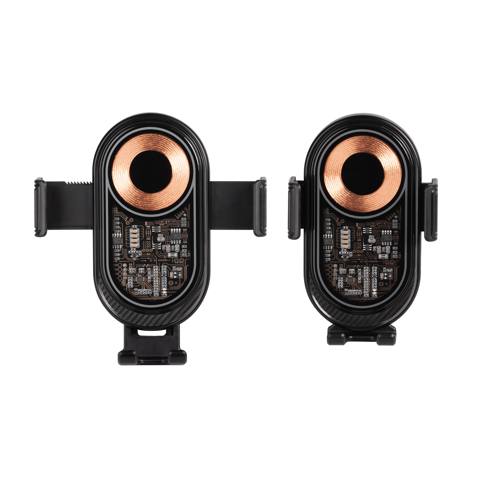 Автомобильное беспроводное (15W) зарядное устройство "Guide" с прозрачным корпусом Автомобильное беспроводное (15W) зарядное устройство "Guide" с прозрачным корпусом