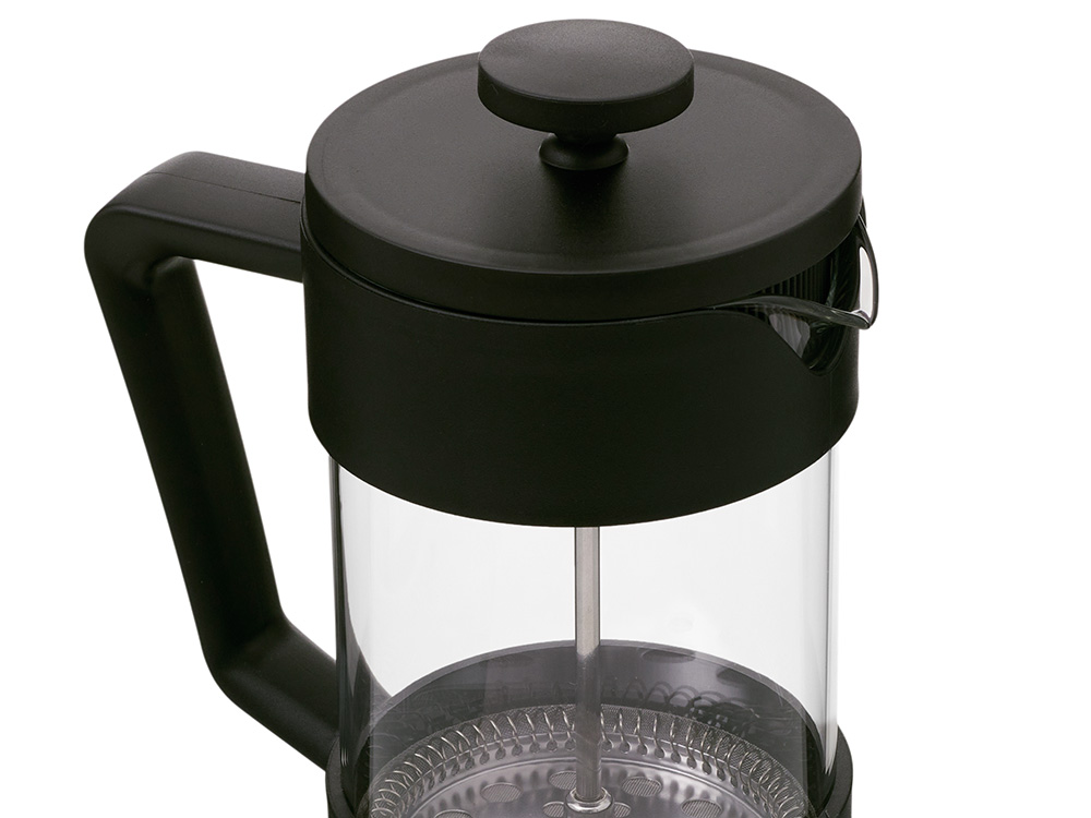 Пластиковый френч-пресс Intense, 600мл, черный