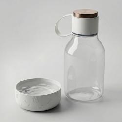 Бутылка для воды DOG BOWL, 1500 мл, белый