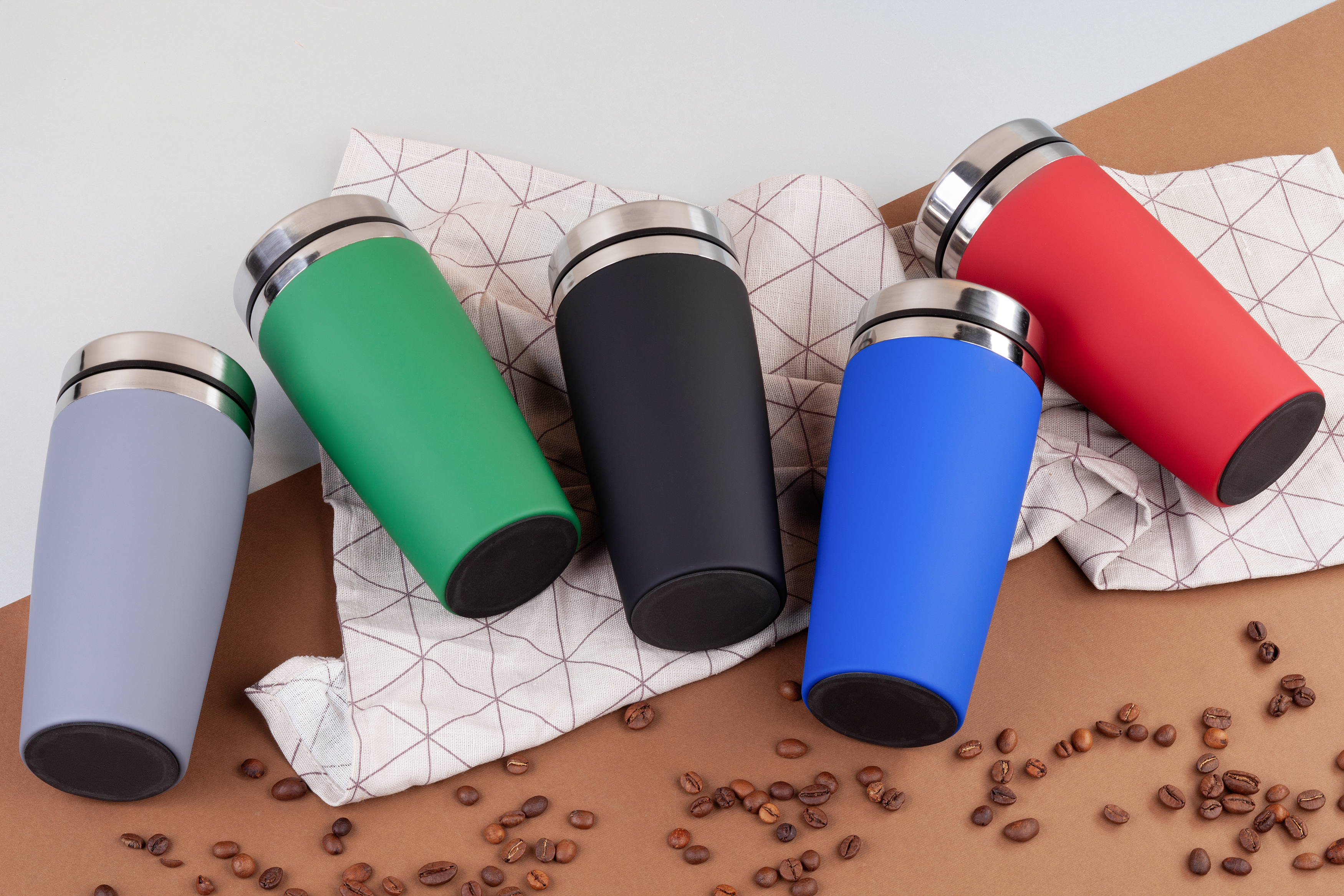 Термостакан "Эльбрус", покрытие soft touch