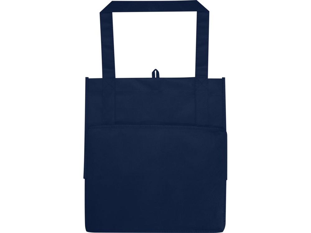 Liberty эко-сумка с прочным днищем объемом 6 л из нетканого материала, переработанного по стандарту GRS, синий navy