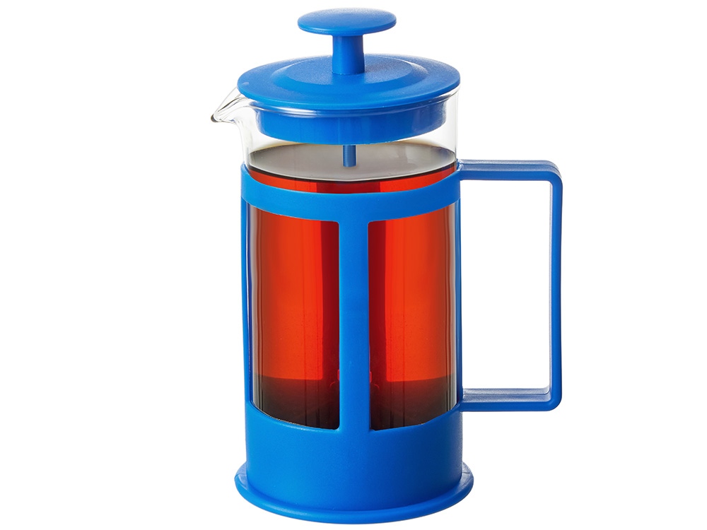 Пластиковый френч-пресс Savor, 350 мл, синий Пластиковый френч-пресс Savor, 350 мл, синий