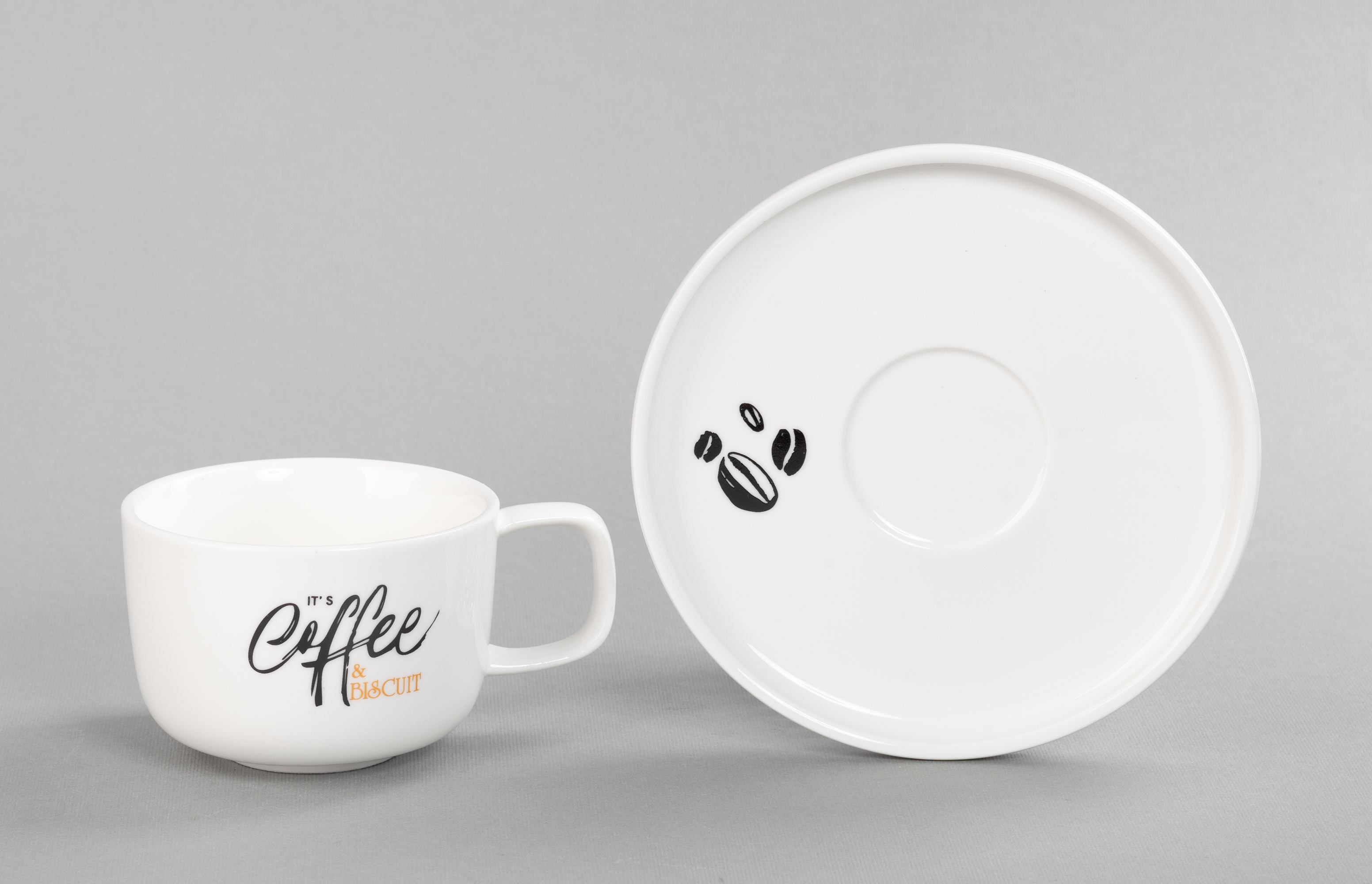 Чайная пара "Гармония" с нанесением капсула "Бисквит"