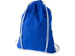 Рюкзак хлопковый Oregon, ярко-синий