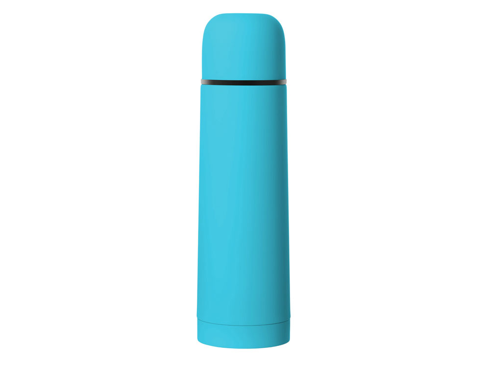 Термос Ямал Soft Touch, 500мл, голубой