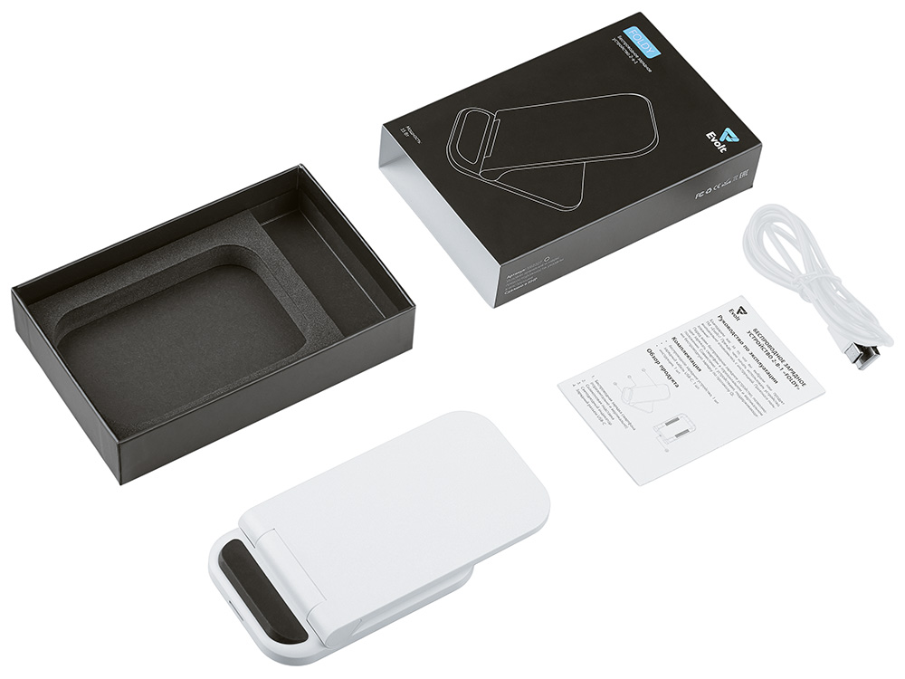 Беспроводное зарядное устройство Foldy, 15 Вт, белый