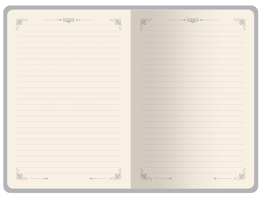 Ежедневник недатированный А5 Royal, черный с бронзовым срезом Ежедневник недатированный А5 Royal, черный с бронзовым срезом