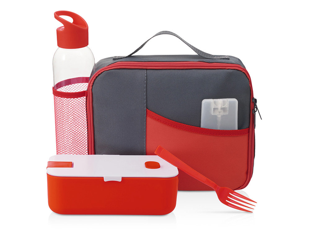 Подарочный набор Снек брейк, красный Подарочный набор Снек брейк, красный