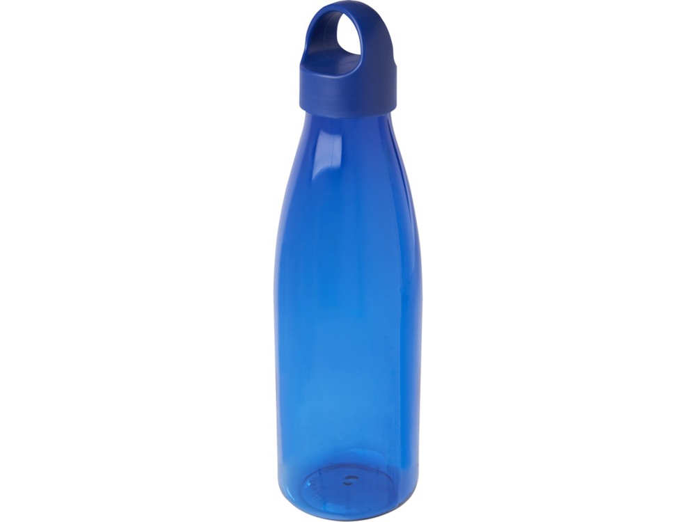 Bergen бутылка для воды объемом 800 мл из переработанной пластмассы, ярко-синий