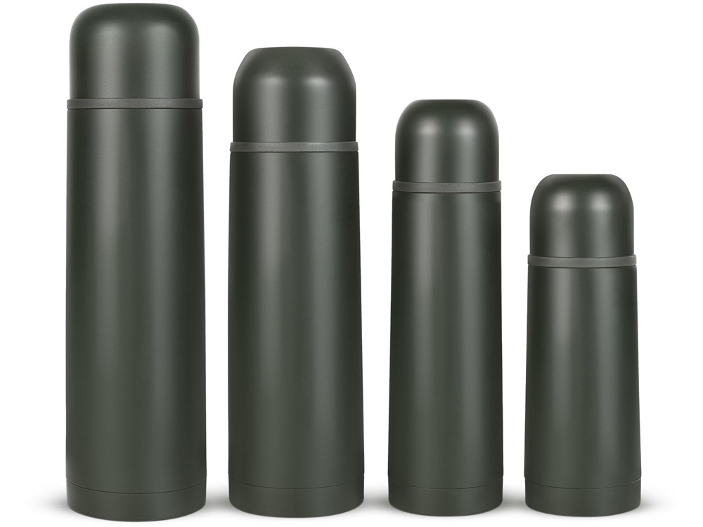 Термос Relaxika 101 (0,5 литра), хаки (без лого)