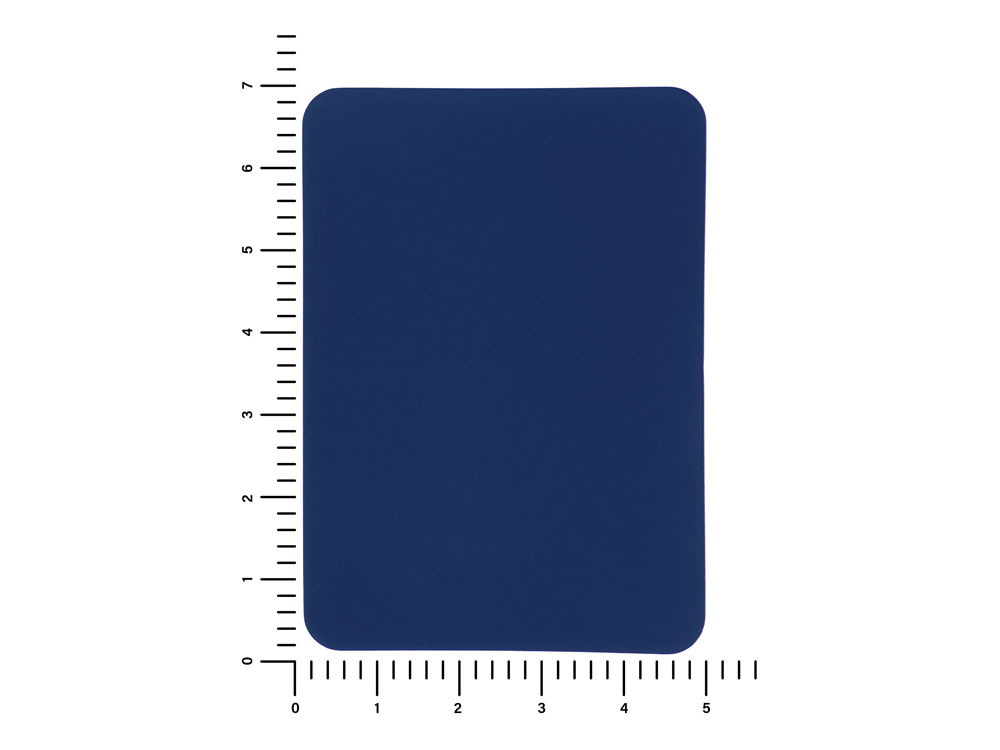 ПАТЧ ПРЯМОУГОЛНЫЙ soft-touch (синий) 5,0 х 7,0 см