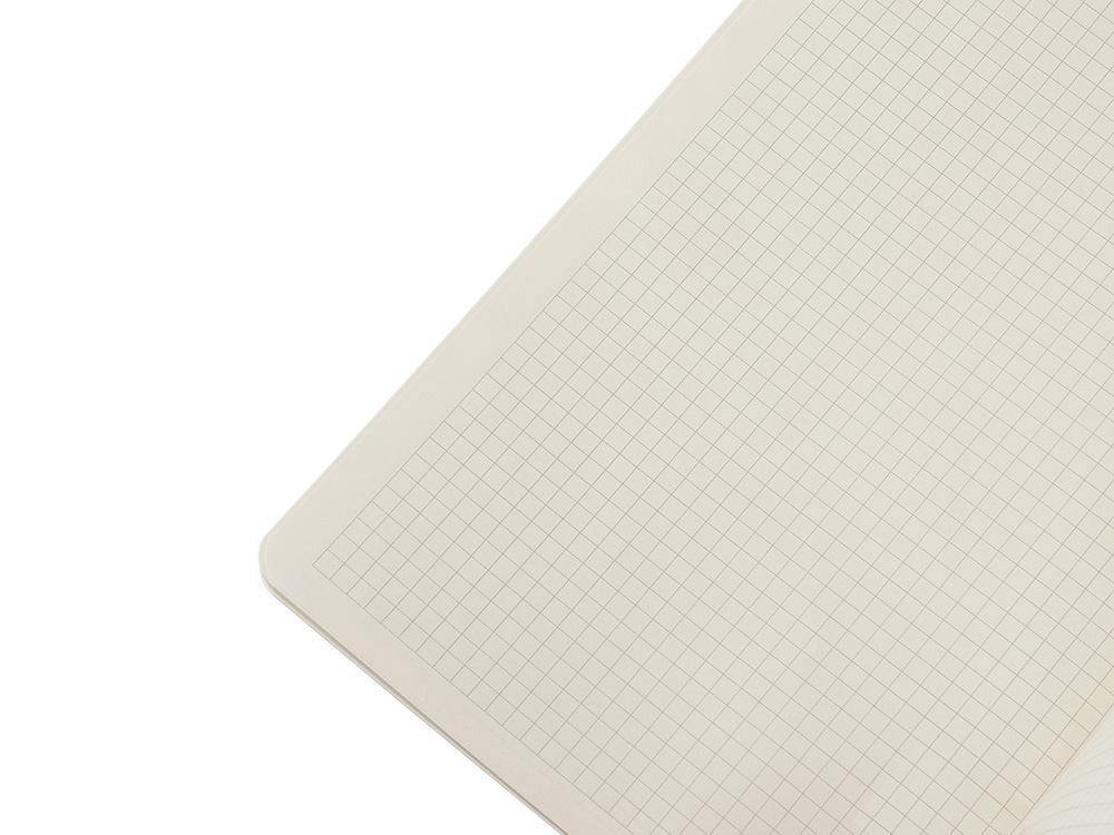 Блокнот в гибкой обложке A5 Виспи 2.0 в клетку, красный Блокнот в гибкой обложке A5 Виспи 2.0 в клетку, красный