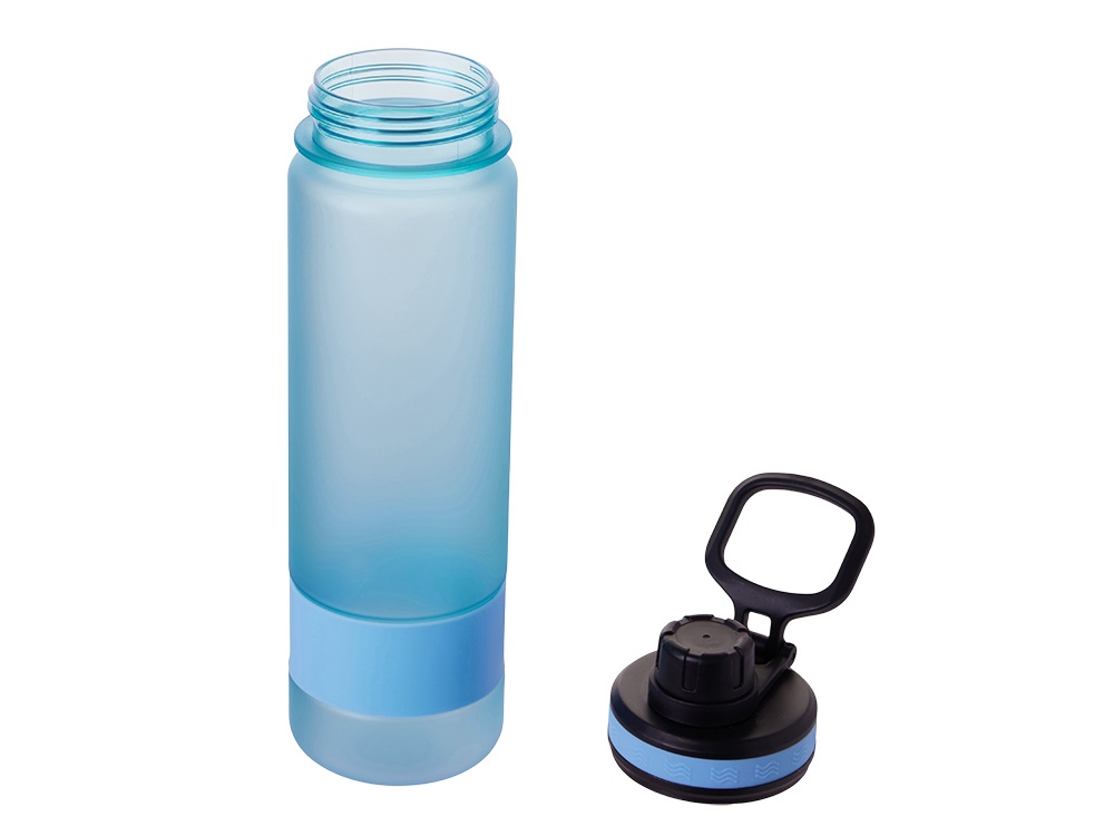 Бутылка Misty с ручкой, 850 мл, голубой Бутылка Misty с ручкой, 850 мл, голубой