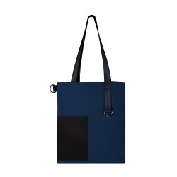 Шоппер Superbag Color (темно-синий с чёрным)