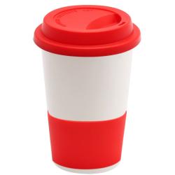 Кружка Magic To Go, белый/красный Кружка Magic To Go, белый/красный