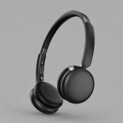 Беспроводные накладные наушники Stereo Light, BT 5.4, 300 мАч, черный, Deppa