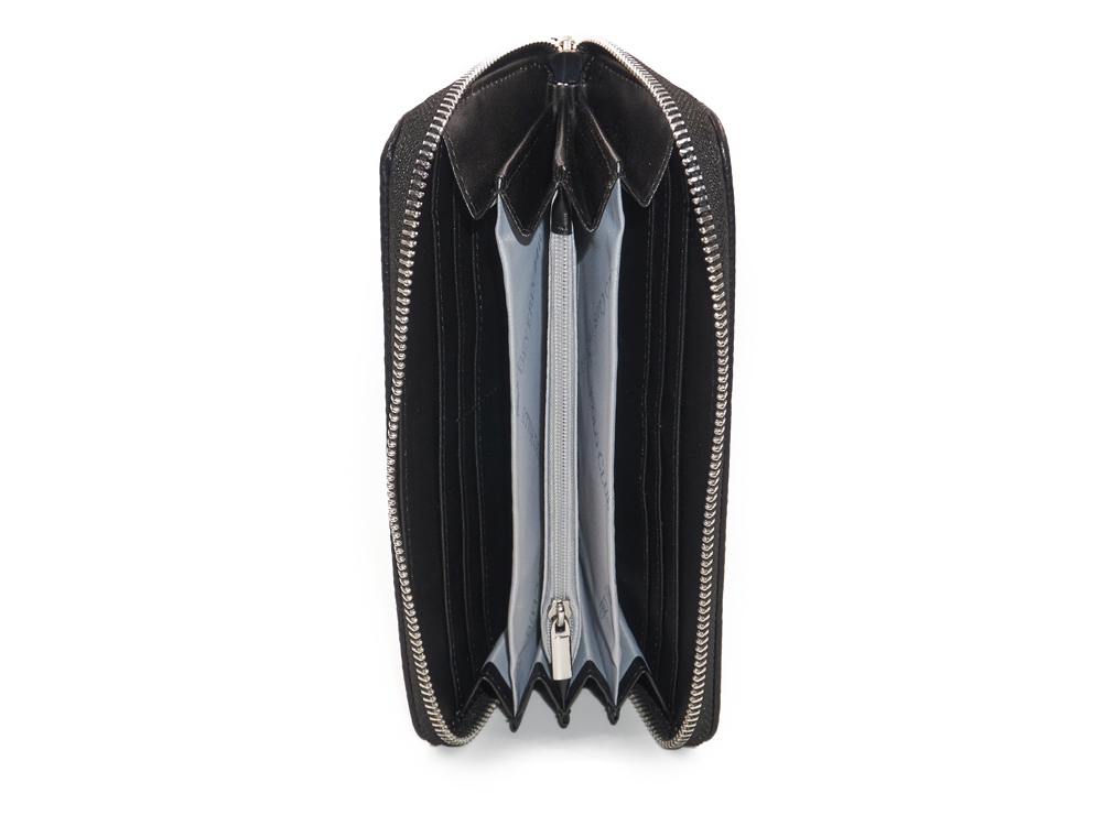 Кошелек женский Beverly Hills Polo Club, черный/стальной