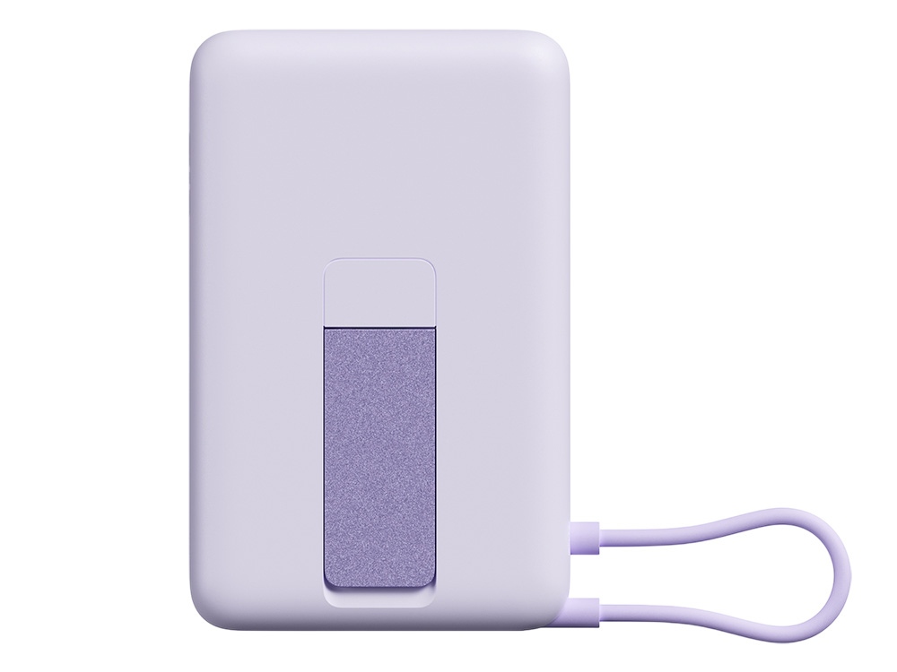Внешний аккумулятор Xiaomi Magnetic Power Bank 10000 with Built-in Stand Purple Внешний аккумулятор Xiaomi Magnetic Power Bank 10000 with Built-in Stand Purple