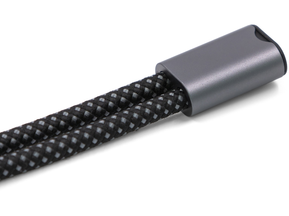 Ремешок-держатель для телефона с зарядным кабелем USB-C - USB-C Lany Wristband Charge Eco, серый