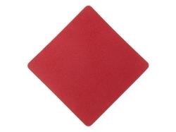 ПАТЧ РОМБ nubuk (красный) 7,6 х 7,6 см