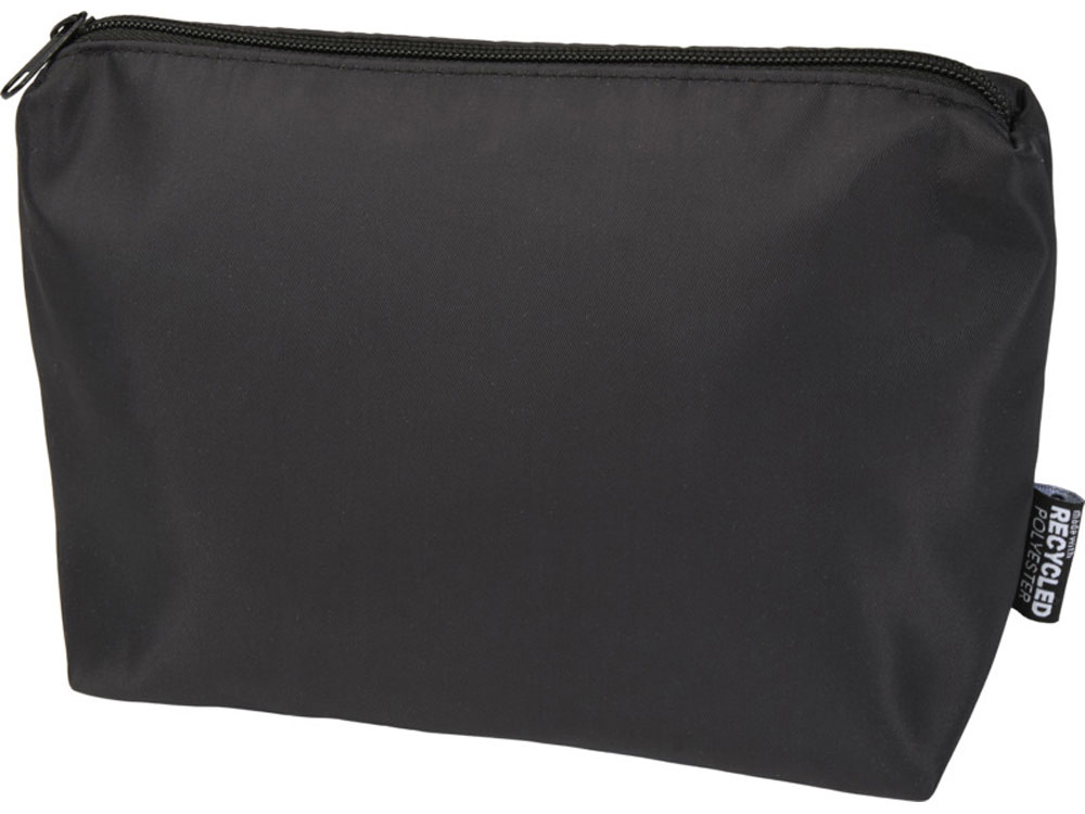 Trip Aware™ дорожная косметичка из переработанного материала 2 л, черный