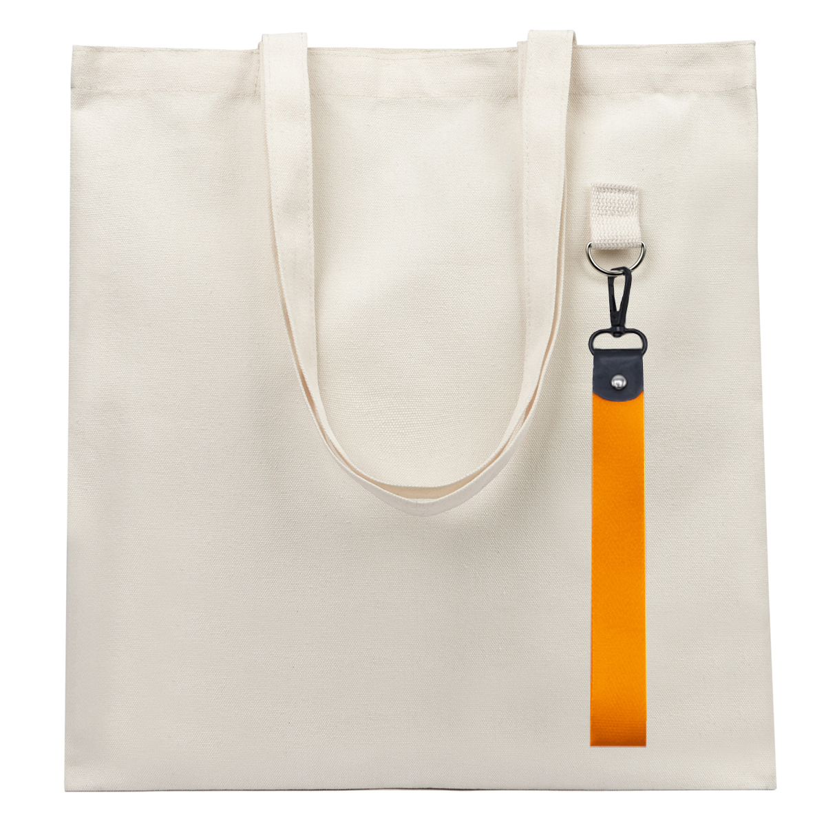 Сумка для покупок LUMISSA 325 г/м² с ремувкой, натуральный/оранжевый Сумка для покупок LUMISSA 325 г/м² с ремувкой, натуральный/оранжевый