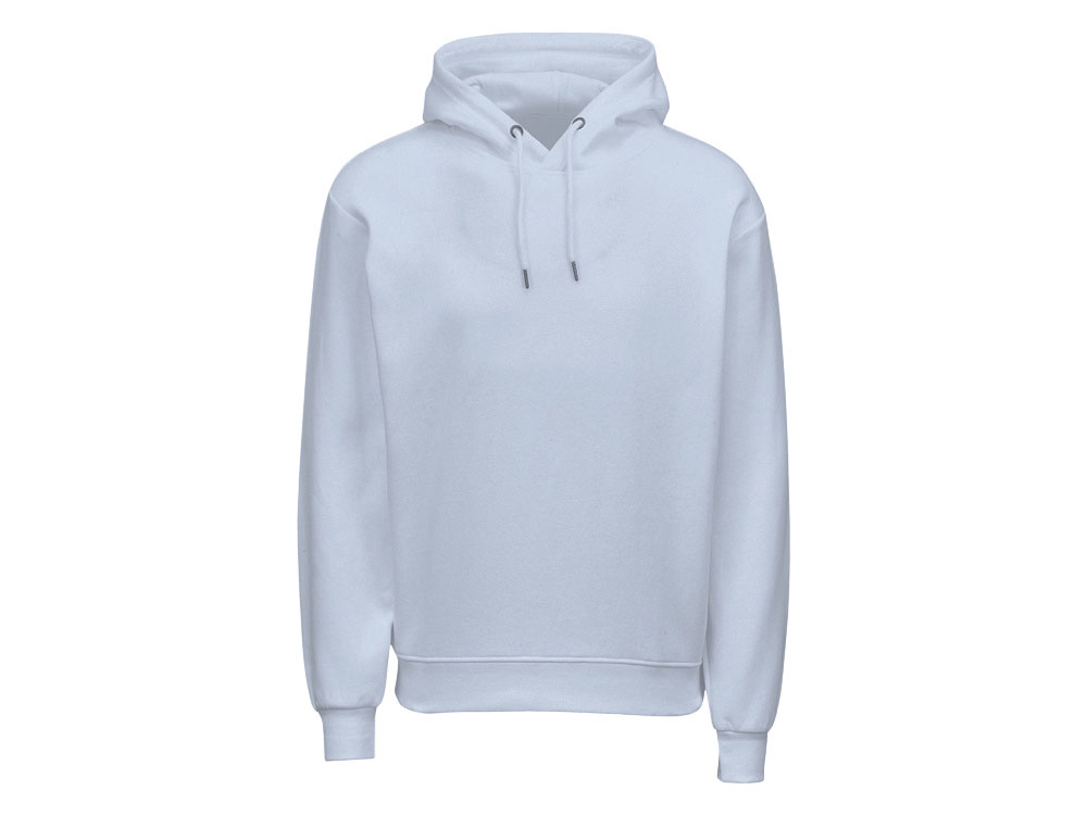Толстовка с капюшоном оверсайз Lisbon унисекс, небесно-голубой