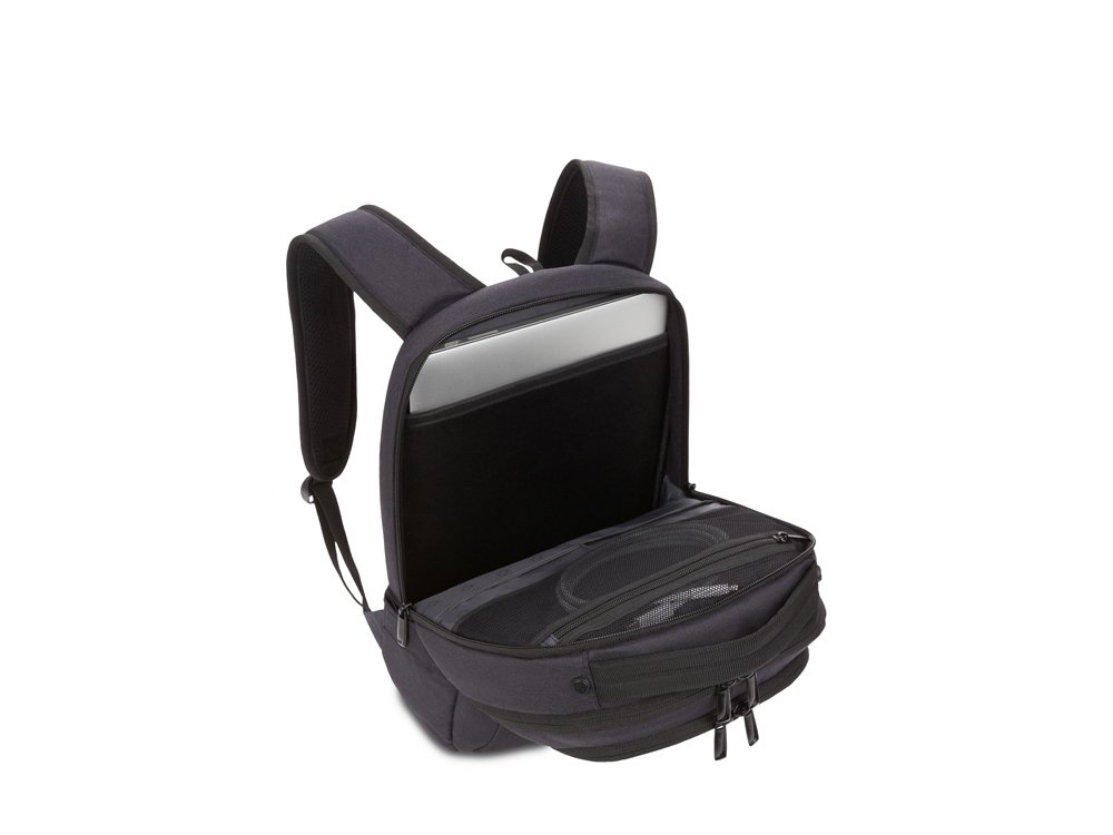 Рюкзак SWISSGEAR, черный, полиэстер, 29 х 15 х 42,5 см, 18,5 л