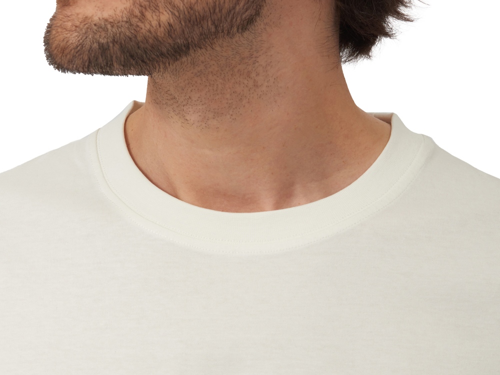 Футболка с длинным рукавом оверсайз Berlin унисекс молочный