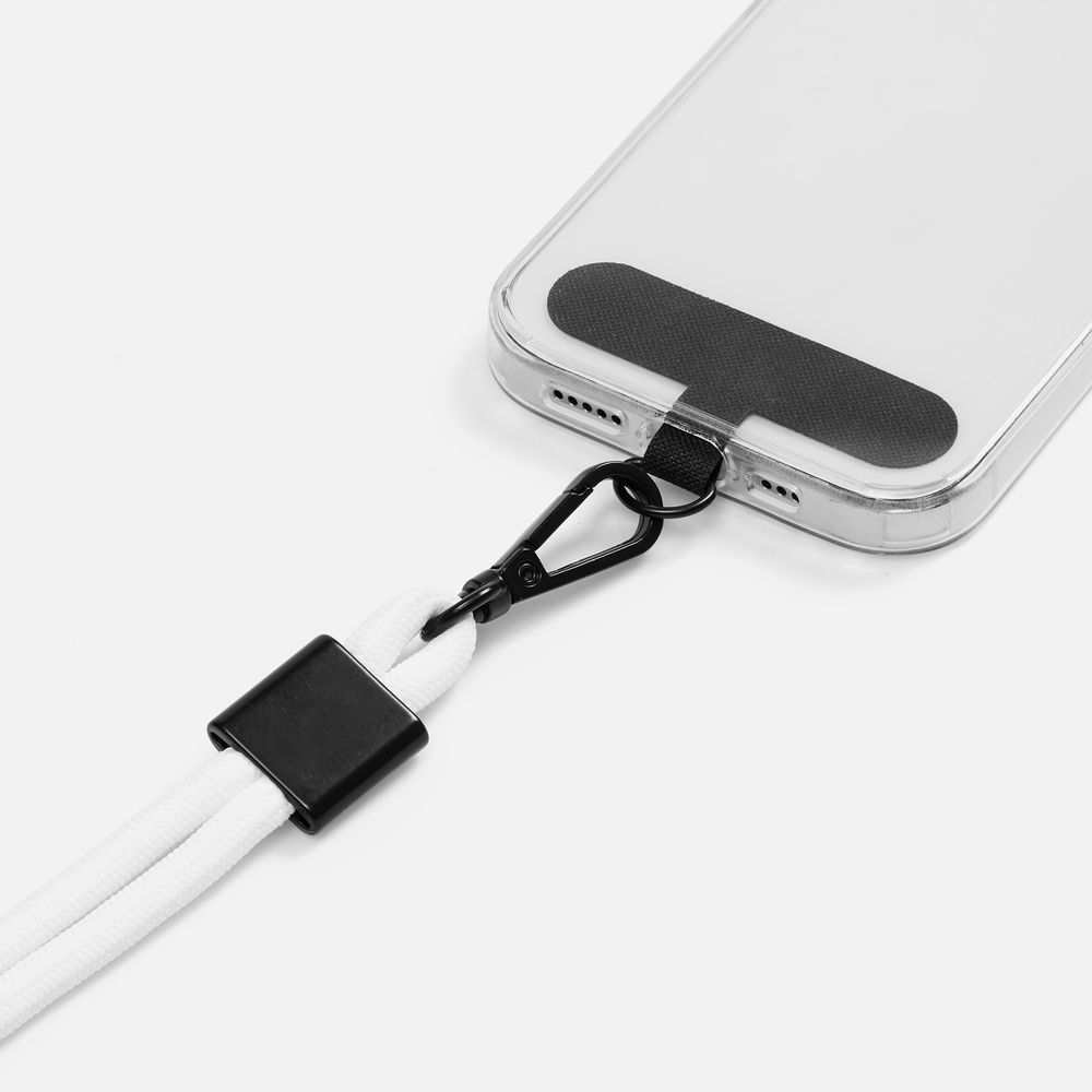 Шнурок для телефона TrendHand, белый Шнурок для телефона TrendHand, белый