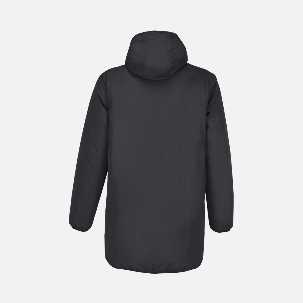 Куртка-парка унисекс Reverse, черная