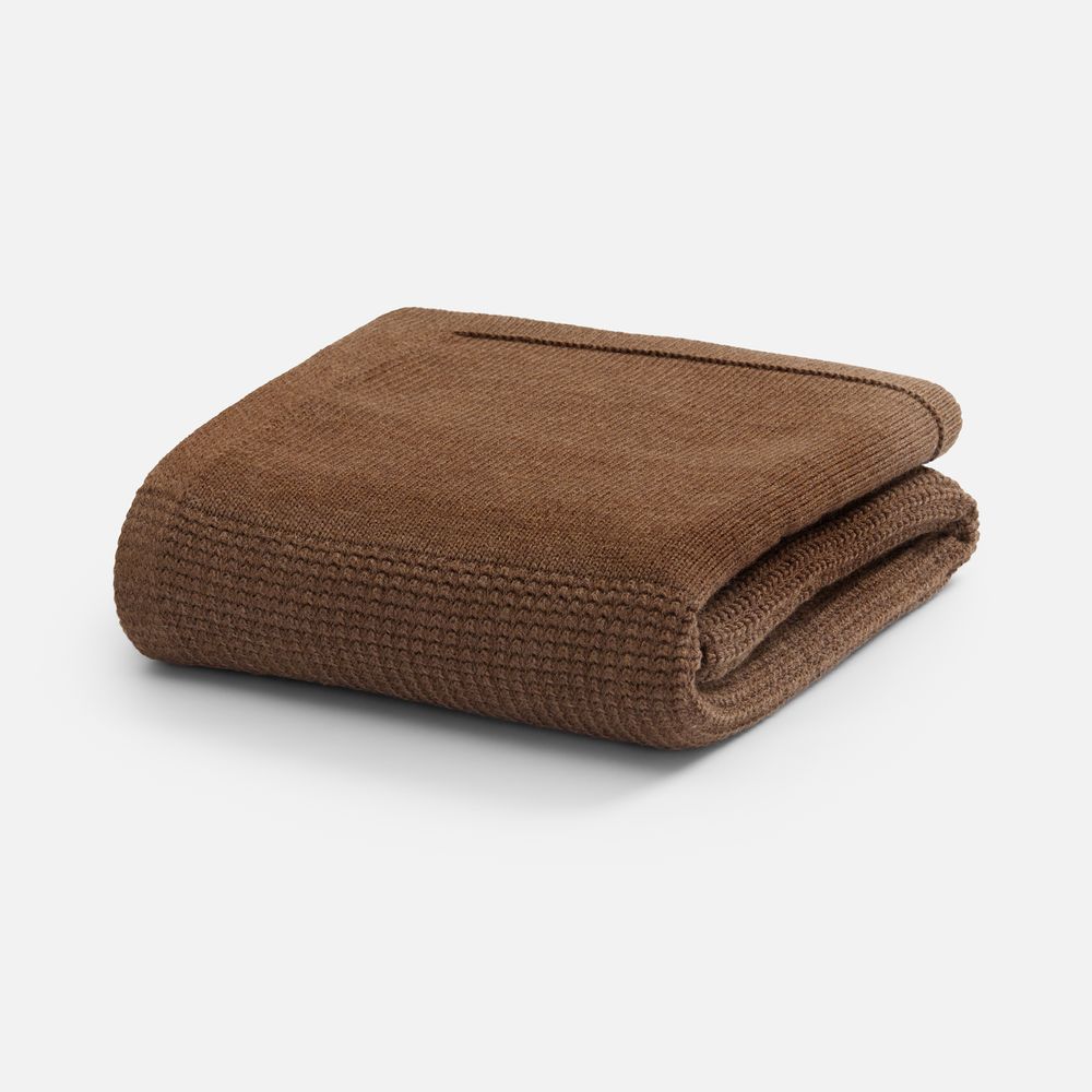 Плед Voyage в кофре, коричневый