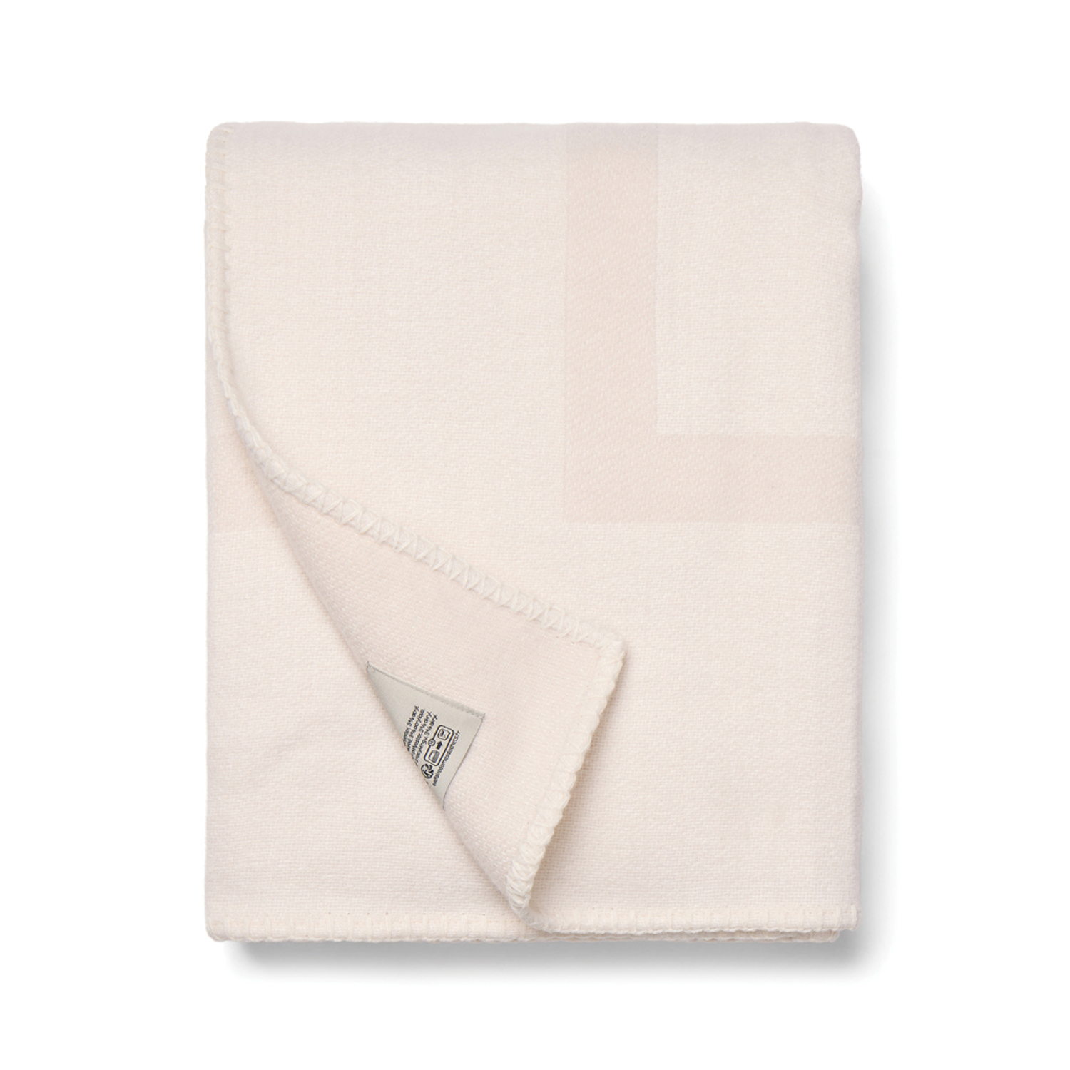 Плед VINGA Monogram из переработанного полиэстера GRS, 170x130 см