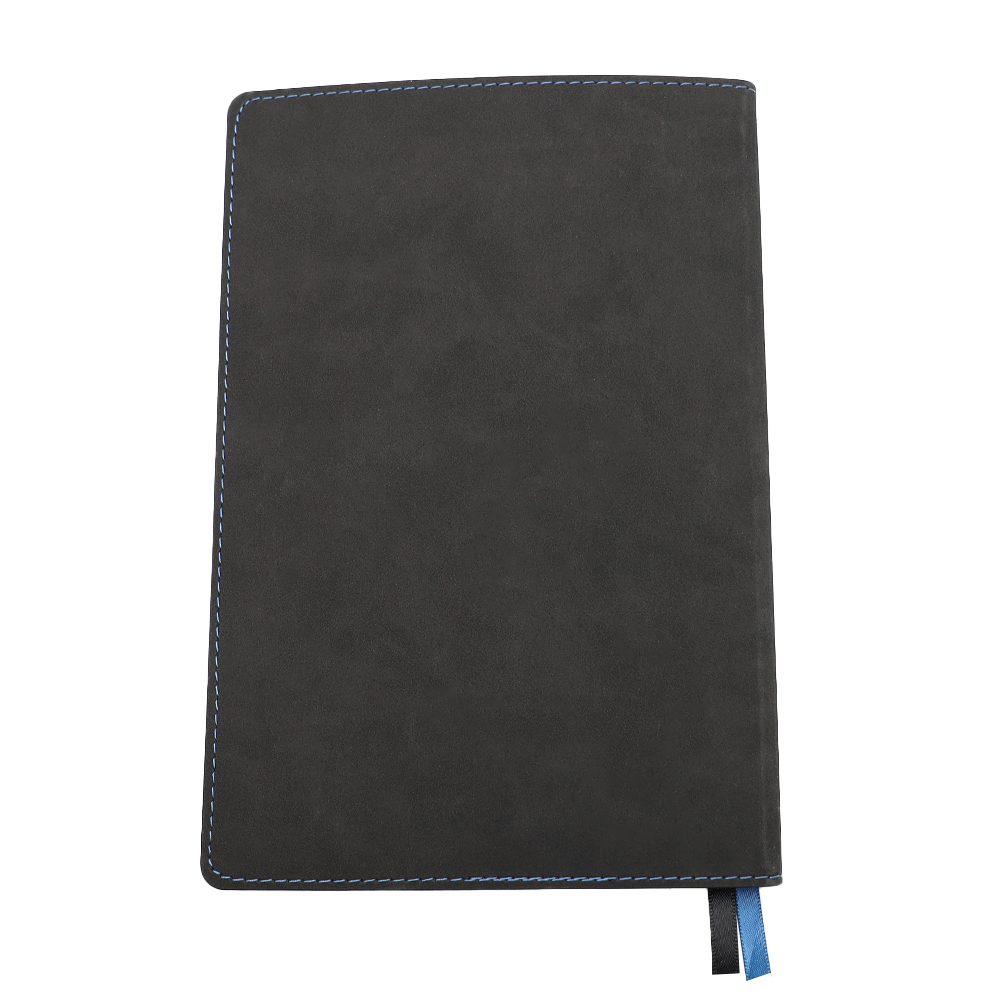 Ежедневник A5 недатированный Efemero в мягком переплёте, черный/темно-синий Ежедневник A5 недатированный Efemero в мягком переплёте, черный/темно-синий