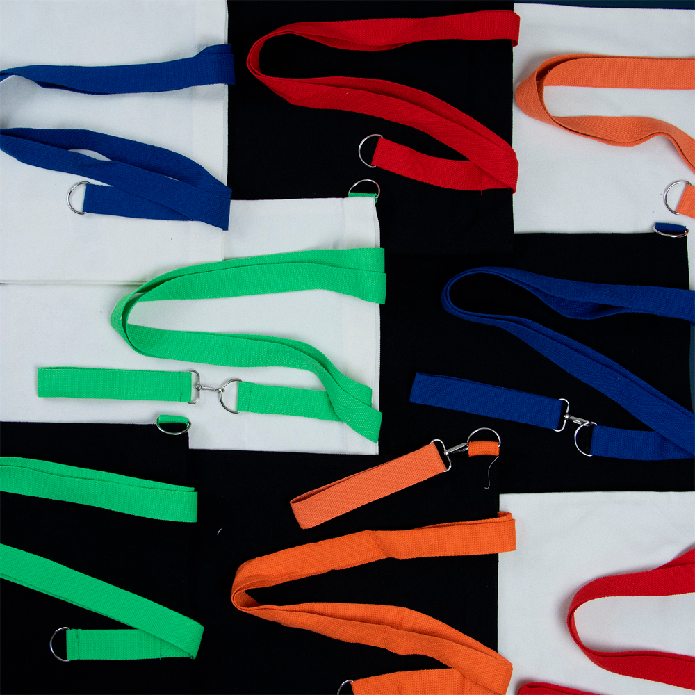 Сумка для покупок White GLOW 325 г/м² с ремувкой, красная/красная