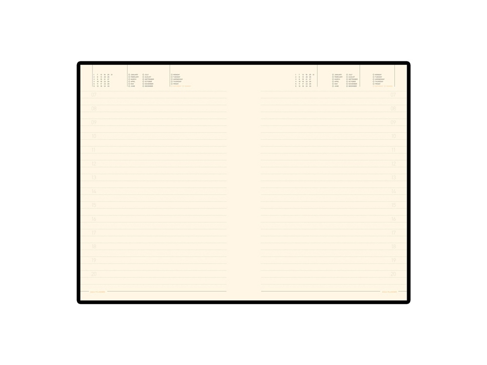 Ежедневник А5 недатированный Megapolis Soft, коричневый